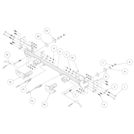 Roadmaster BASEPLATE FORD ESCAPE, MAZDA TRIBUTE XL 2 4414-1